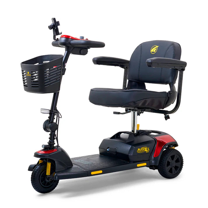 Golden Tech GB121B Buzzaround XLS-HD 3-Wheel Portable Scooter with Suspension
