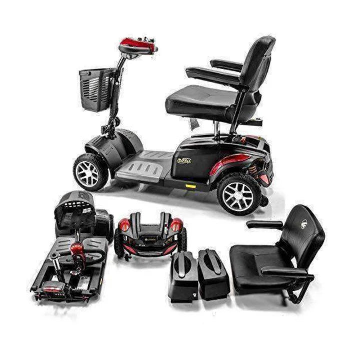 Golden Tech GB148D BuzzAround EX Extreme 4-Wheel Heavy Duty Long Range Travel Scooter