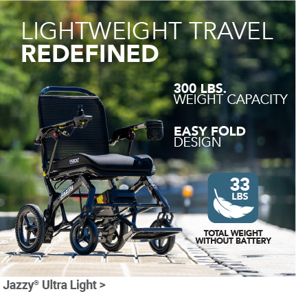 Jazzy® Ultra Light Power Chair