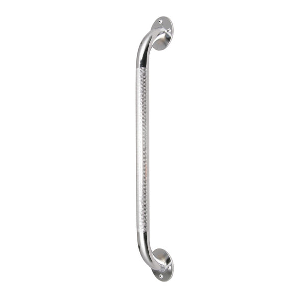 Chrome Knurled Grab Bar12 Inch RIO Medical Supplies
