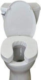Blue Jay ‘Elevate Me Softly’ - Toilet Seat Cushion Riser or Lift Bathroom Accessory to Accommodate Elderly / Disabled │Lightweight, Portable, Adjustable hook and loop for Easy Fit │Size: 14" x 16" x 2