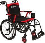 Journey SoLite C2 Ultra Lightweight Wheelchair for Adults – Foldable, Portable Manual Chair with Patterned Frame