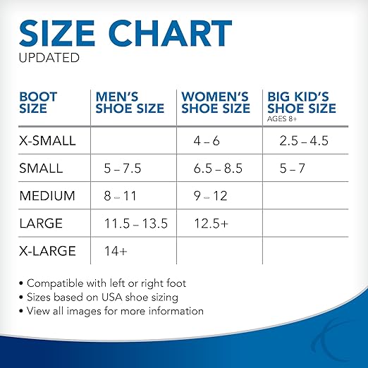 Walkasins Rxfunction Size Chart Medline Pneumatic Tall Leg Walkers – RIO Medical Supplies