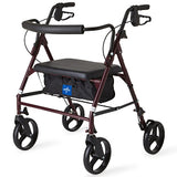 Deluxe Rollator Walker 8" Wheels