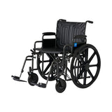 Wheelchair, Extra-Wide Wheelchair, 22"