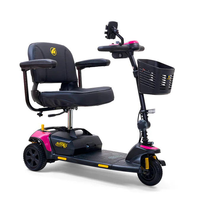 Golden Tech GB121B Buzzaround XLS-HD 3-Wheel Portable Scooter with Suspension