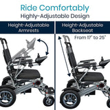 Folding Power Wheelchair TSA-approved