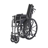 Deluxe Reclining Desk Arm Wheelchair