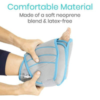 Ankle compression wrap