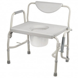 Bariatric Drop-Arm Commode/Deluxe
