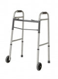 Medline Two-Button Folding Walkers with 5