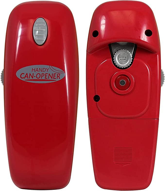 Novell Brands Automatic Handy Can Opener, Red
